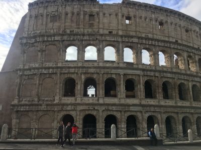 Coliseum, spectacular but too busy