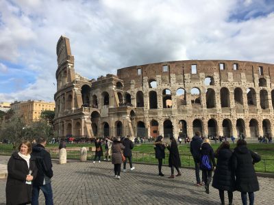 Coliseum, a magnet for tourists