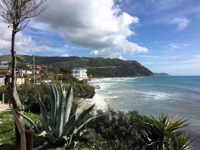 Looking towards Ogliastro Marina