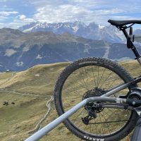 Bike on the Chair Lift