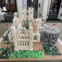 And we were particularly impressed by this lego model of the cathedral